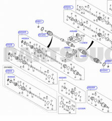 Aks Komple Sag İ30 Elantra 2016-