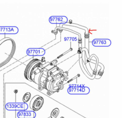 Accent Era Kli̇ma Hortumu Benzi̇nli̇