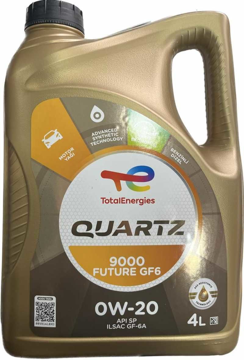 Quartz 9000 Gf6 0W20 4Lt Motor Yagı Total