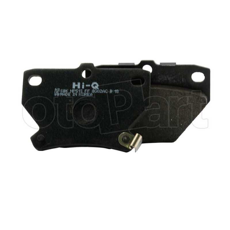 Fren Balata Arka Ikazli Toyota Yaris 1.3 Verso  99-05 Vvt -D4