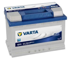 E11 Varta  Aku 12V74Ah Blue Dynami̇c Otomobi̇l Aküsü