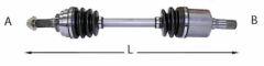 Aks Komple Sağ Mazda 323 Fami̇li̇a 1.5 95- Practi̇ca Sedan Hatc- Di̇şi̇