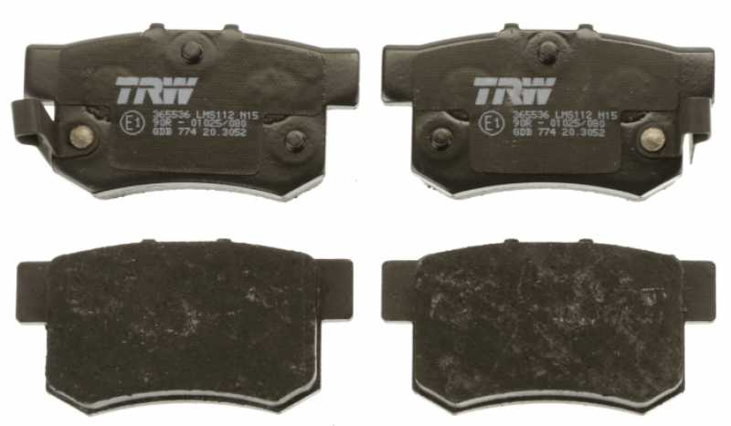 Arka Fren Balatasi Ci̇vi̇c 01-11 Accord Vii 98-02 Accord Viii 06- 600 Rover