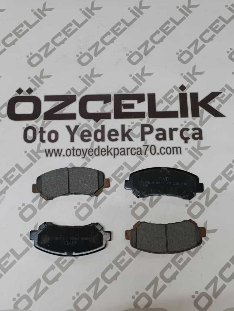 Ön Balata Ni̇ssan Qashqai-Xtrail 07- Kaleos 08- 1,5Dci-1,6-2,0-2,0Dci