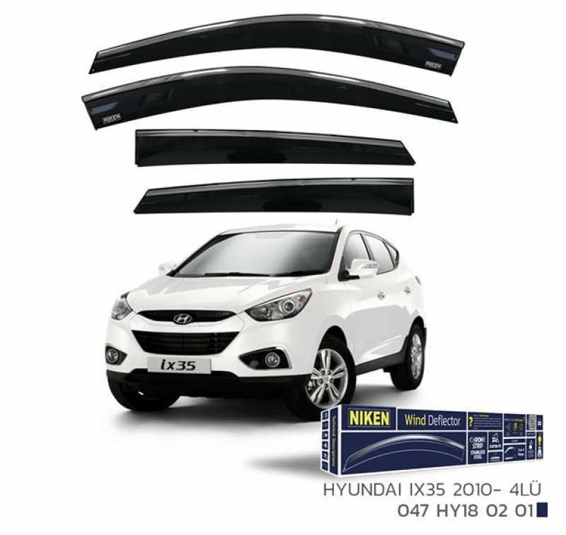 Kromlu Cam Rüzgarliği Hyundai İx35 2010-
