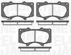 Fren Balata On Toyota Hilux 2.4 D 4X2 Espli 15- 2005-2008  Land Cruiser 02-08  Mitsubishi Pajero Iv 3.2 Td 2007-