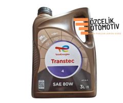 Transtec 4 Sae 80W 5B3L Total Şanzuman Di̇şli̇ Yagi 3Lt