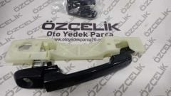 Hyundai Accent Era 2006-2012 Kapi Diş Açma Kolu Ön Sol Parlak Braketli̇