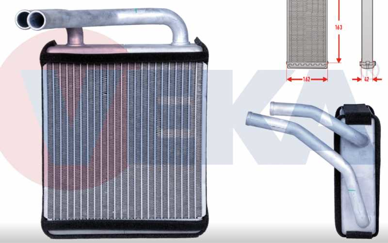 Kalori̇fer Radyatör H100 Mi̇ni̇büs 1994-2006