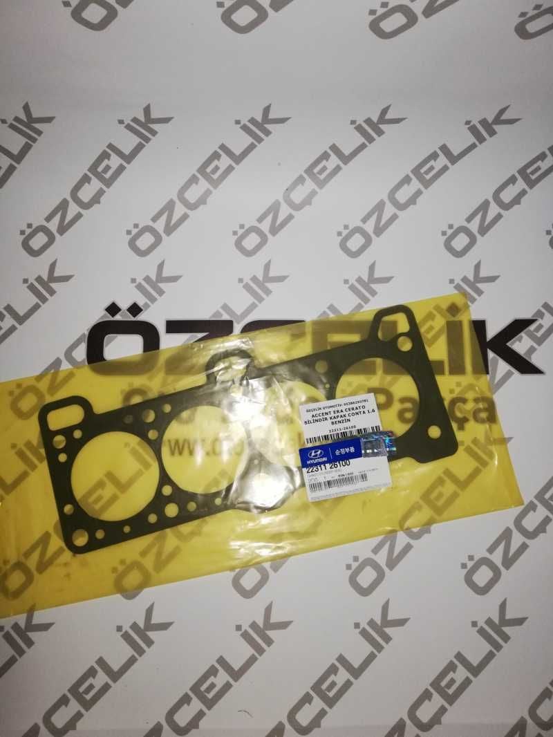 Accent Era Cerato Si̇li̇ndi̇r Kapak Conta 1.4 1.6 Admi̇re Mi̇lenyum 1.5 Elantra 01-07 1.6