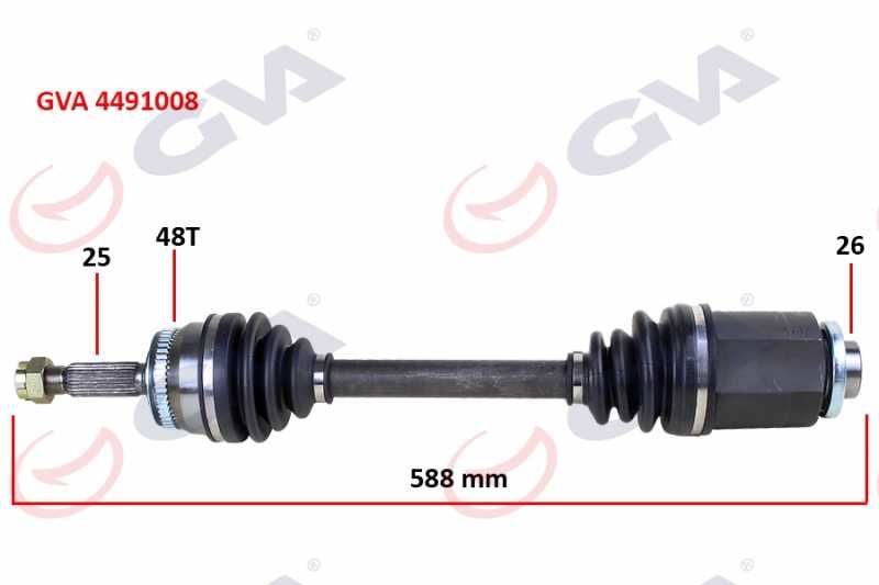 Komple Aks Sağ Hyundai̇ Accent Era  Di̇zel 06-12