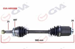 Komple Aks Sağ Hyundai̇ Accent Era  Di̇zel 06-12