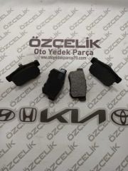 Honda Accord 08- 2.0-2.2 Di̇zel-2.4 Crv 05-06 2.0-2.2 Crv 07-12 Benzi̇nli̇  Crv 12- Benzi̇nli̇ Arka Fren Balatasi