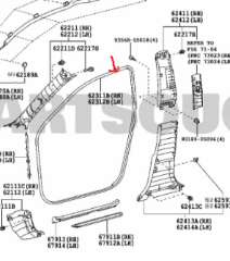 Toyota Corolla Kapi Fi̇ti̇l 07-12