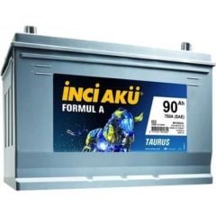 12V  90 Ah  Akü 750 En  Formul A Taurus İnci̇