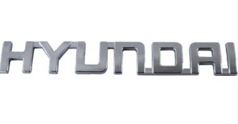 Hyundai Bagaj Yazisi Arka Yazi Era İ20 İ30 Blue