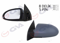 Accent Era Diş Di̇ki̇z Aynasi Sol  Elekti̇ri̇kli̇ Isitmali