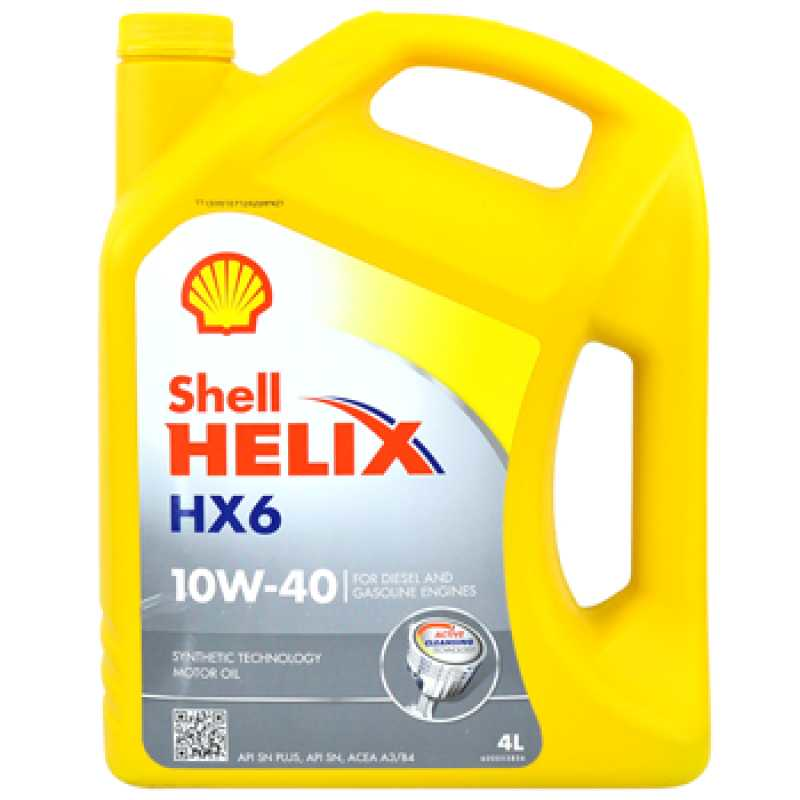 Shell Helix Hx6 10W40 4Lt Motor Yagı