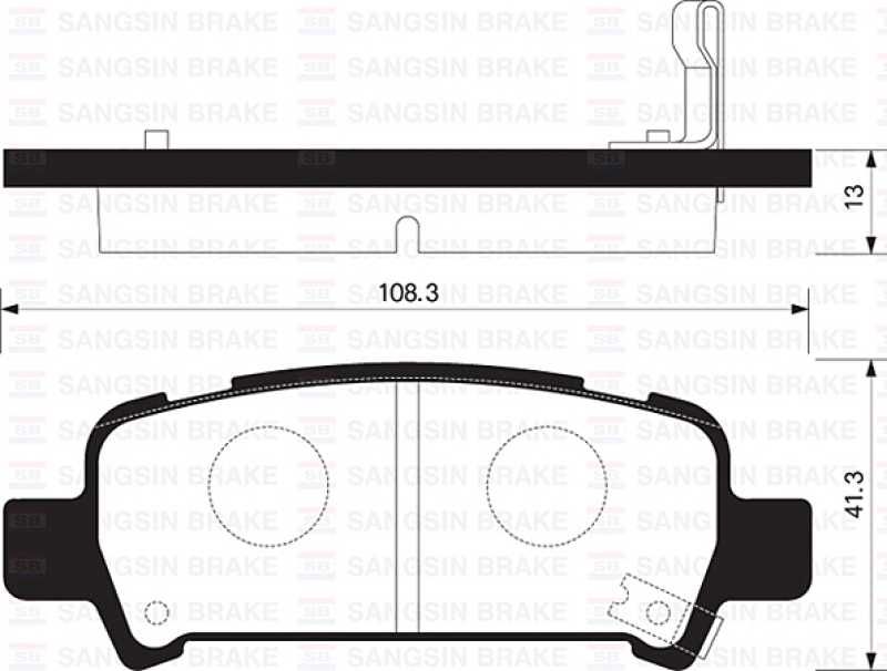 Balata Arka Disk Subaru Forester 08 Impreza 07 Legacy 09 Outback 00-03 Gdb3223