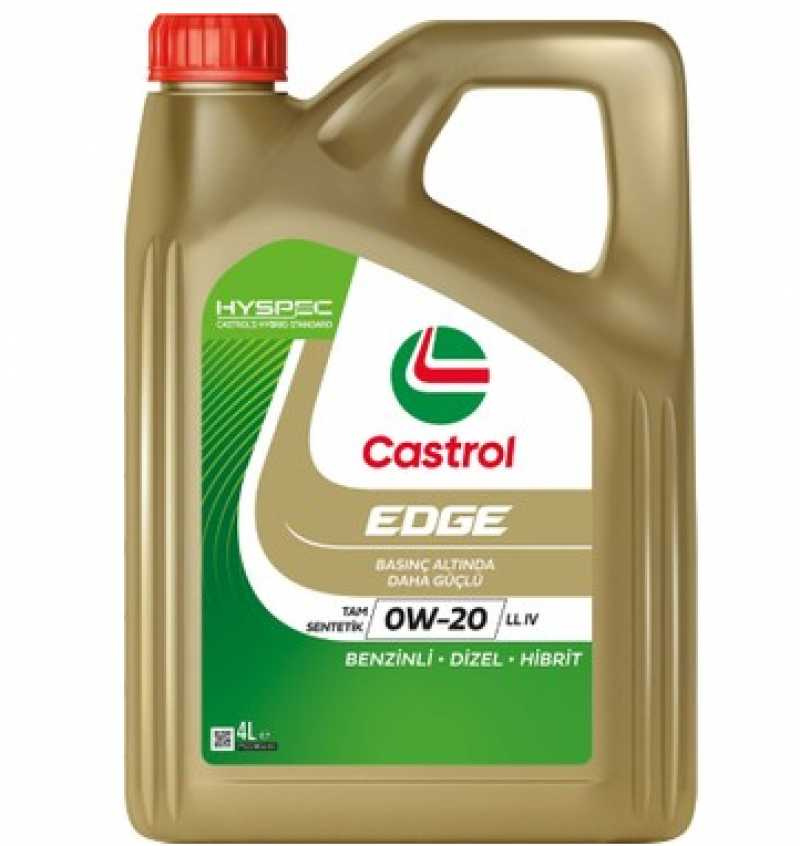 Castrol Edge 0W-20 Ll 4Li̇tre Motor Yagı