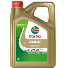Castrol Edge 0W-20 Ll 4Li̇tre Motor Yagı