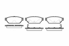 Balata Arka Disk Mitsubishi Carisma 1.6 1.8Cc 95 99 Colt Lancer 90-96 Proton Persona 316 413 415 416