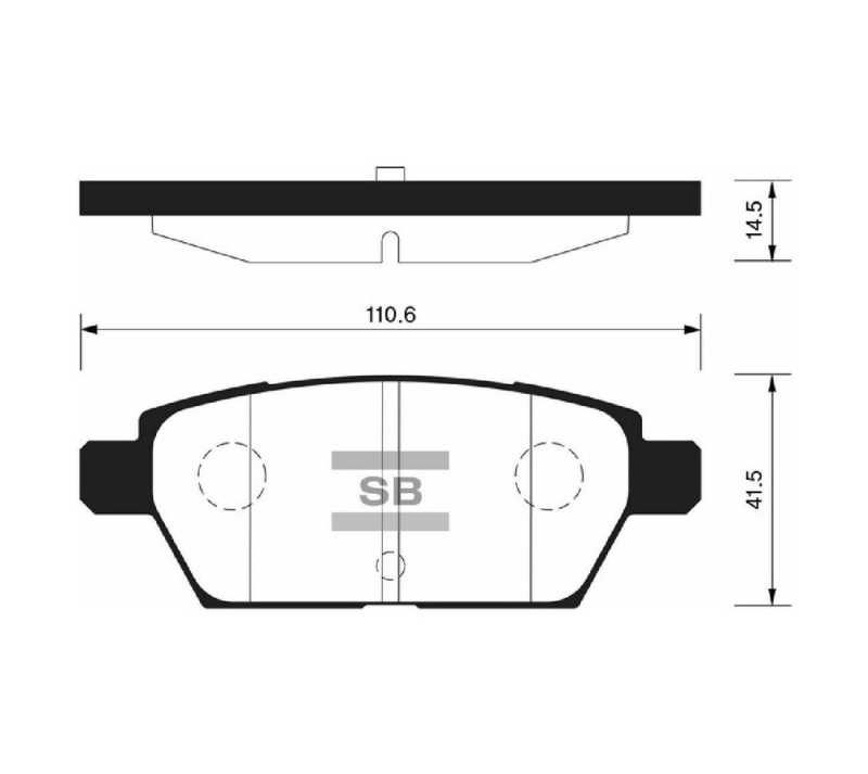 Arka Balata Mazda 6 2.3 05-07 Gdb3517 Gdb7765