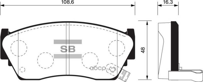 Fren Balata On Nissan Sunny Iii N141.4I 1990-1996