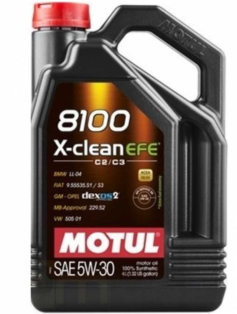 8100 X-Clean Efe 5W30 4L Motül Motor Yagı