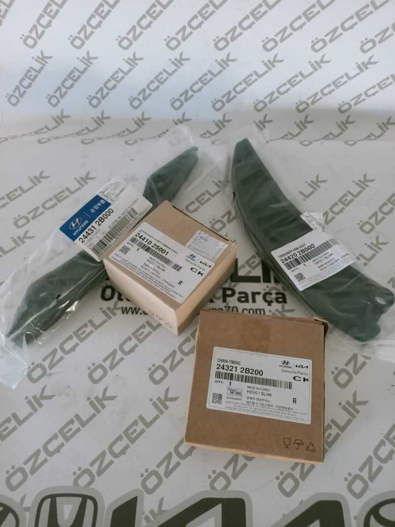 Tri̇ger Zi̇nci̇r Seti̇ Tri̇ger 4 Parça Accent Blue 11-14  İ20 09-14 Benzi̇nli̇  İ30 07-11  Elantra 11-16 G4Fg