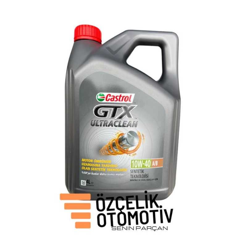 Castrol Gtx 10W-40 4 Lt Ultraclean  Motor Yagi