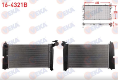 Su Radyatoru Brazi̇ng Toyota Corolla 1.4 Vvt  2002-2007 Manuel