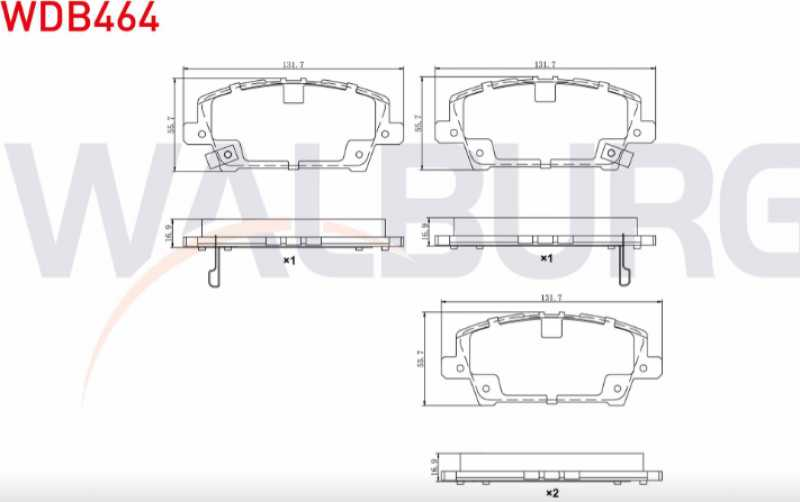 Honda Civic Ön Fren Balata 2000-2012