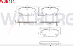 Honda Civic Ön Fren Balata 2000-2012