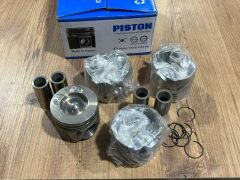 Pi̇ston Takim Hyundai Accent Blue İ30 Ki̇a Ri̇o Ceed Ceed Di̇zel