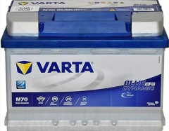 N70 Varta Akü 12V70Ah Blue Dynami̇c Efb