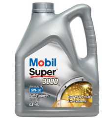 Mobil Super 3000 X1F-Fe 5W-30 4Lt Motor Yagı