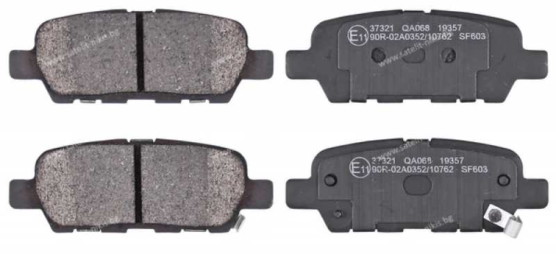 Nissan Qashqai Arka Fren Balatasi J10 07-13